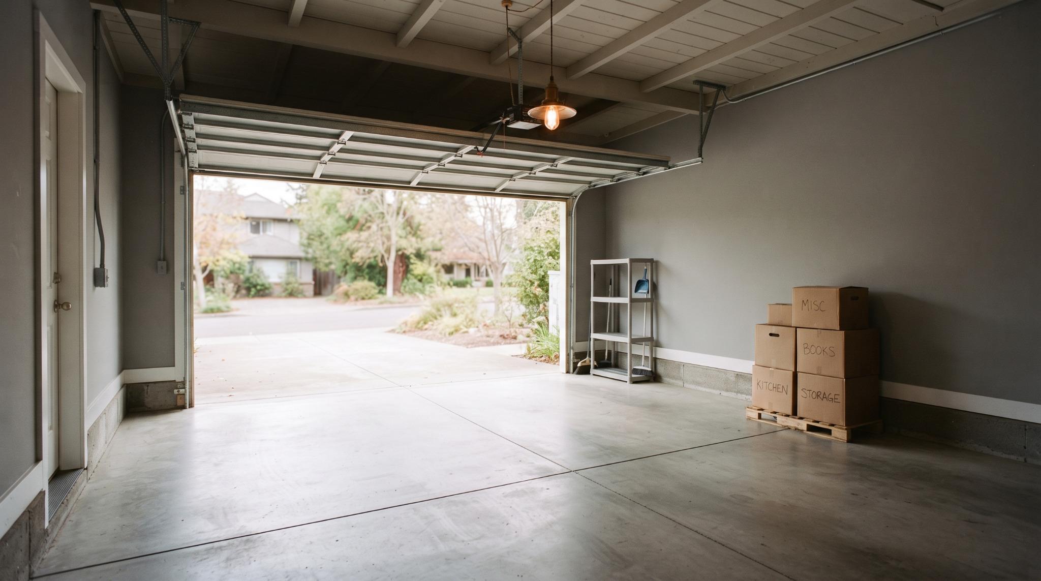 Garage résidentiel disponible